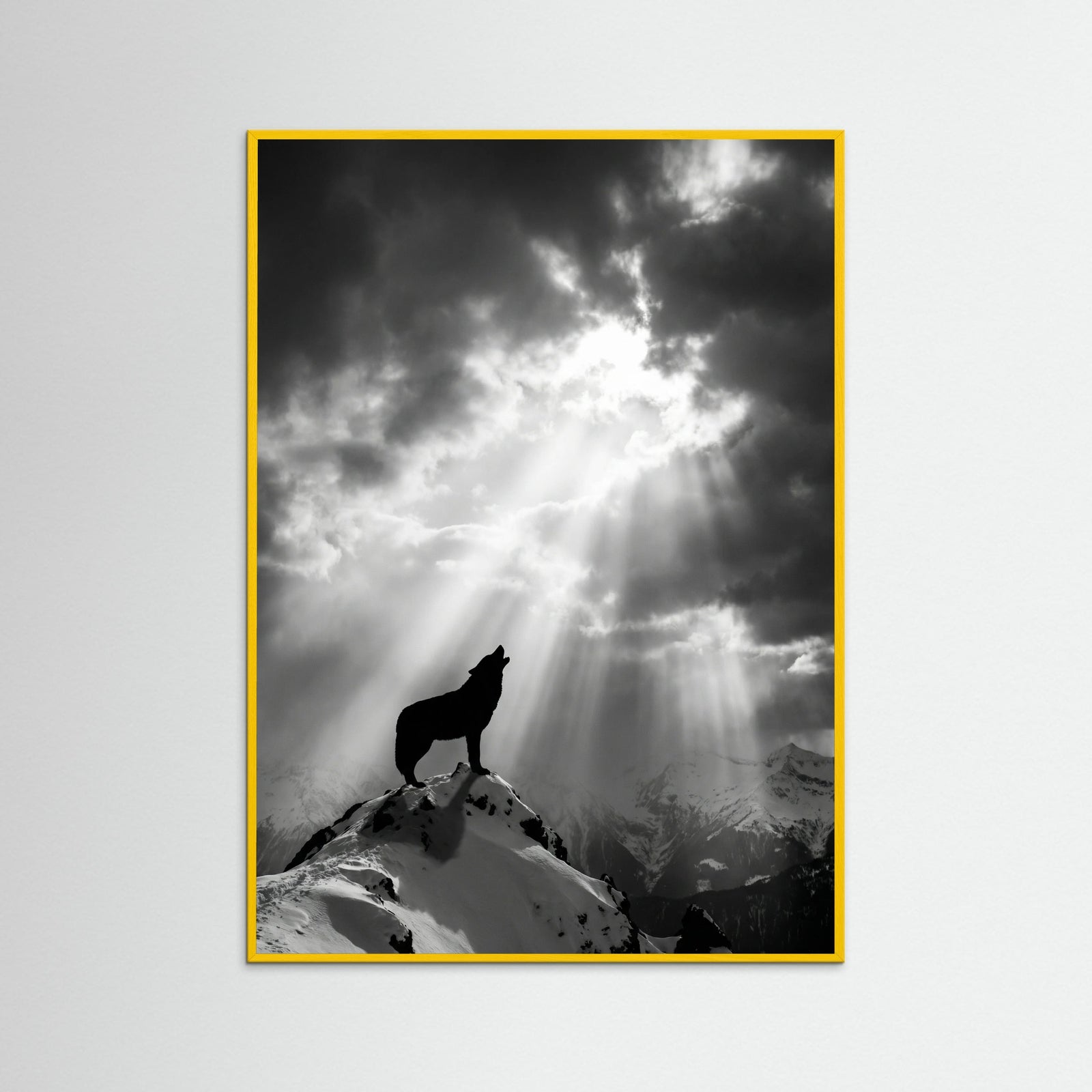 Yellow Wood Luminous Ascent