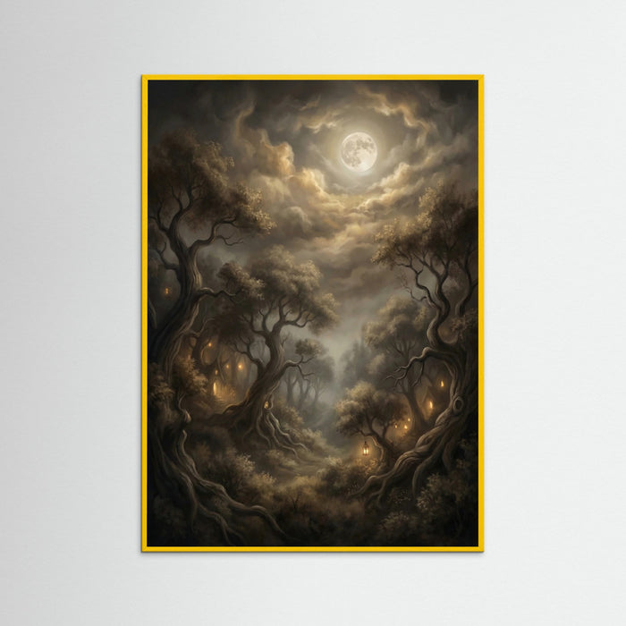 Yellow Wood Lunar Serenity