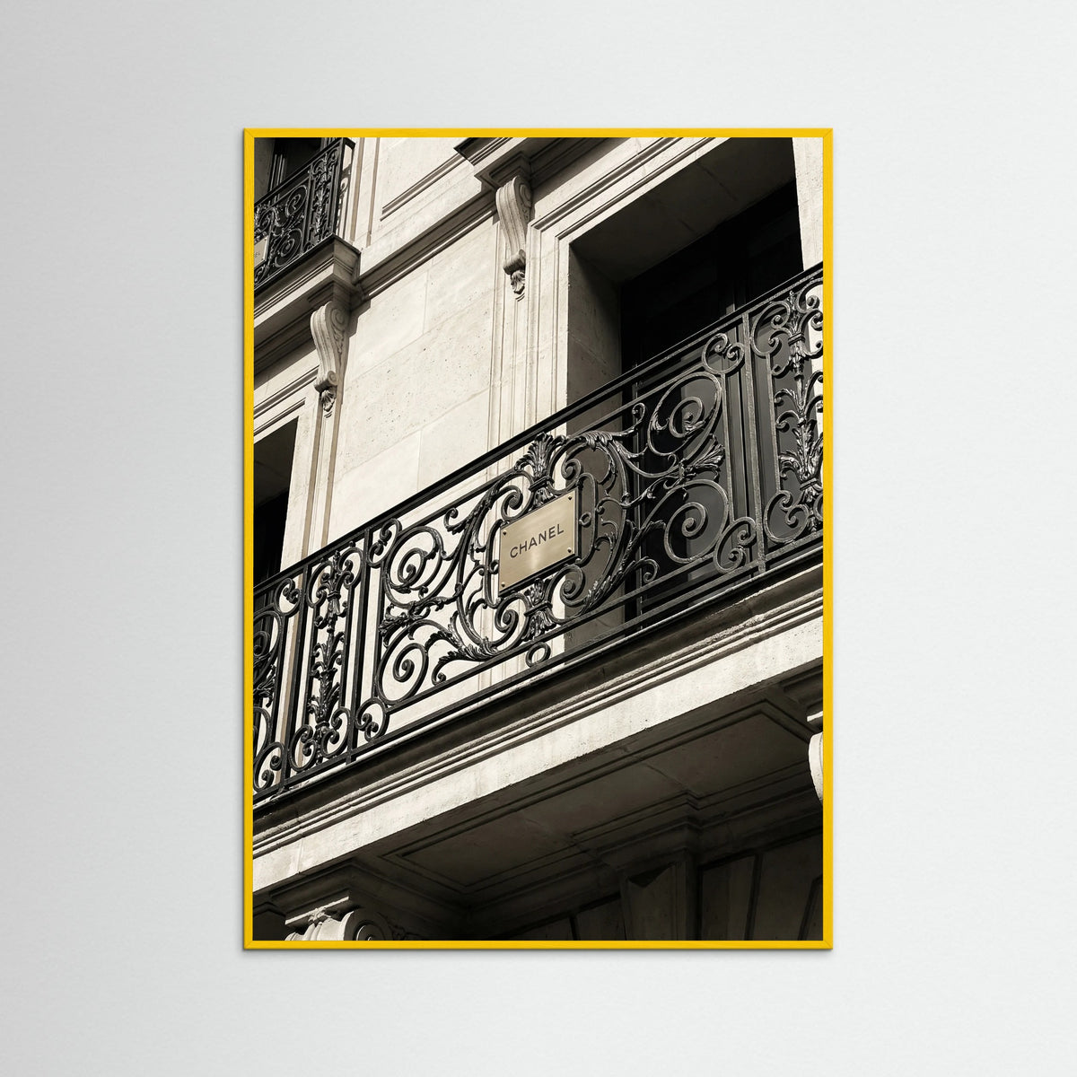 Yellow Wood Luxury Facade