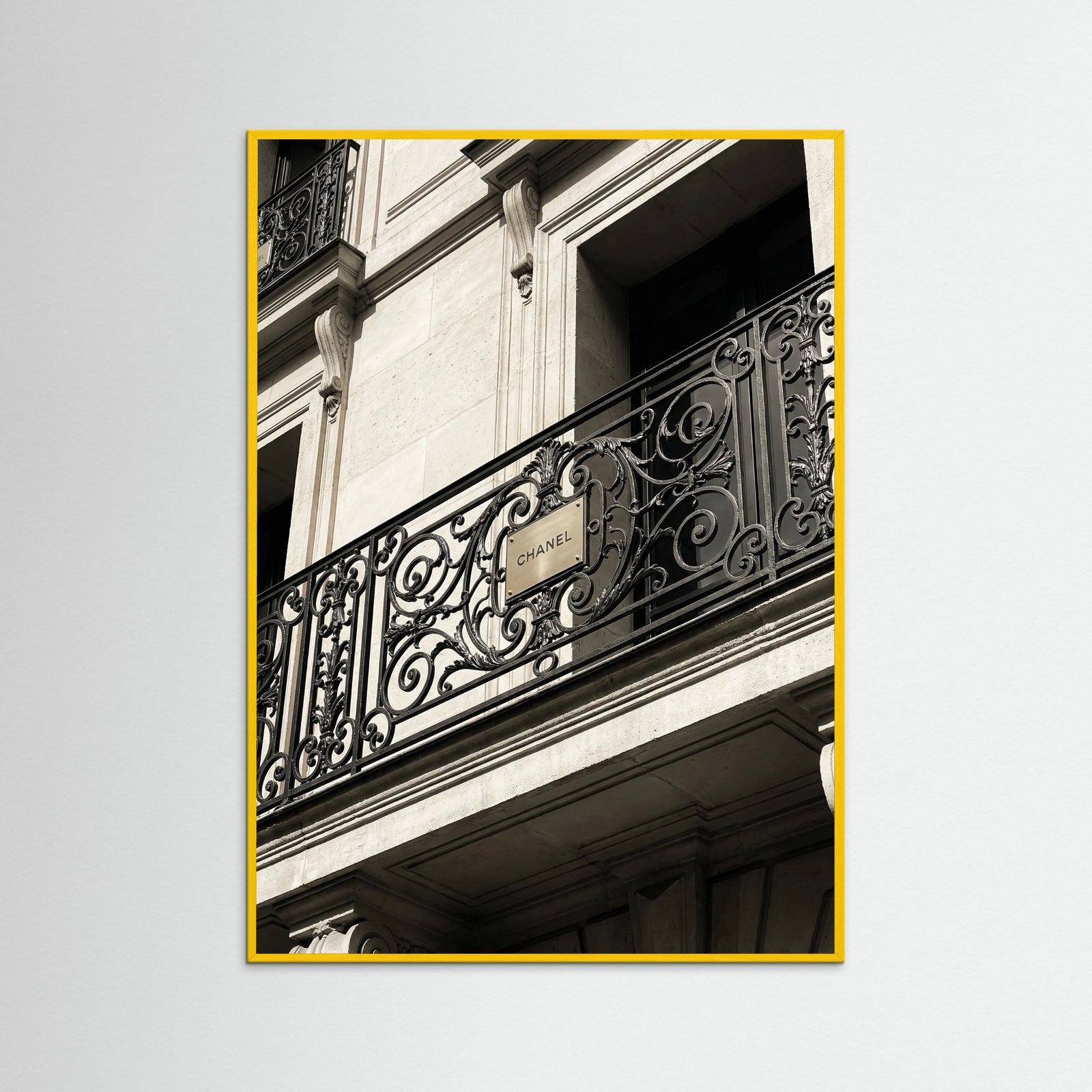 Yellow Wood Luxury Facade