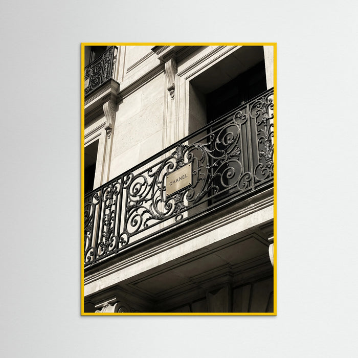 Yellow Wood Luxury Facade
