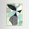 Yellow Wood MCM Mint Poster