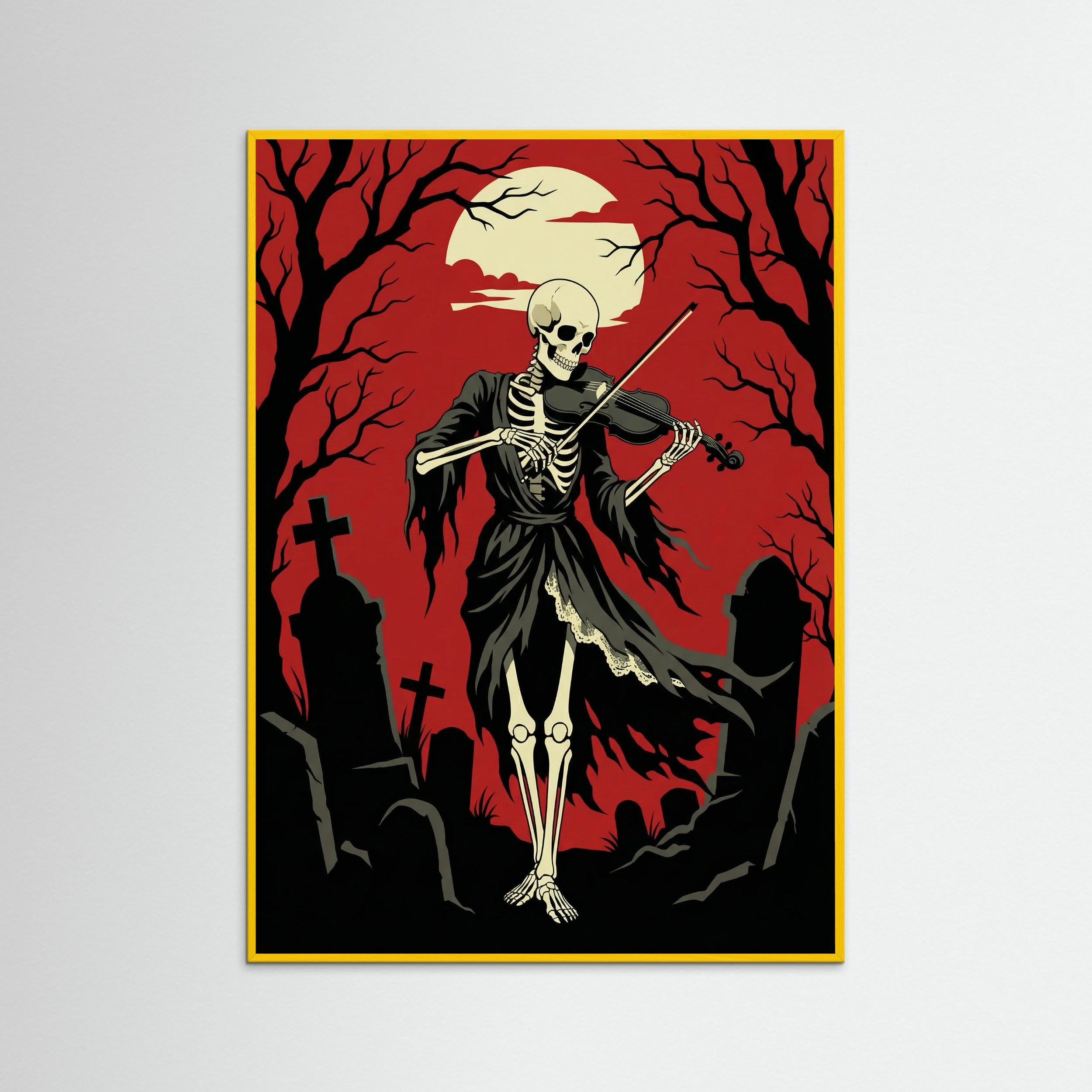 Yellow Wood Macabre Dance