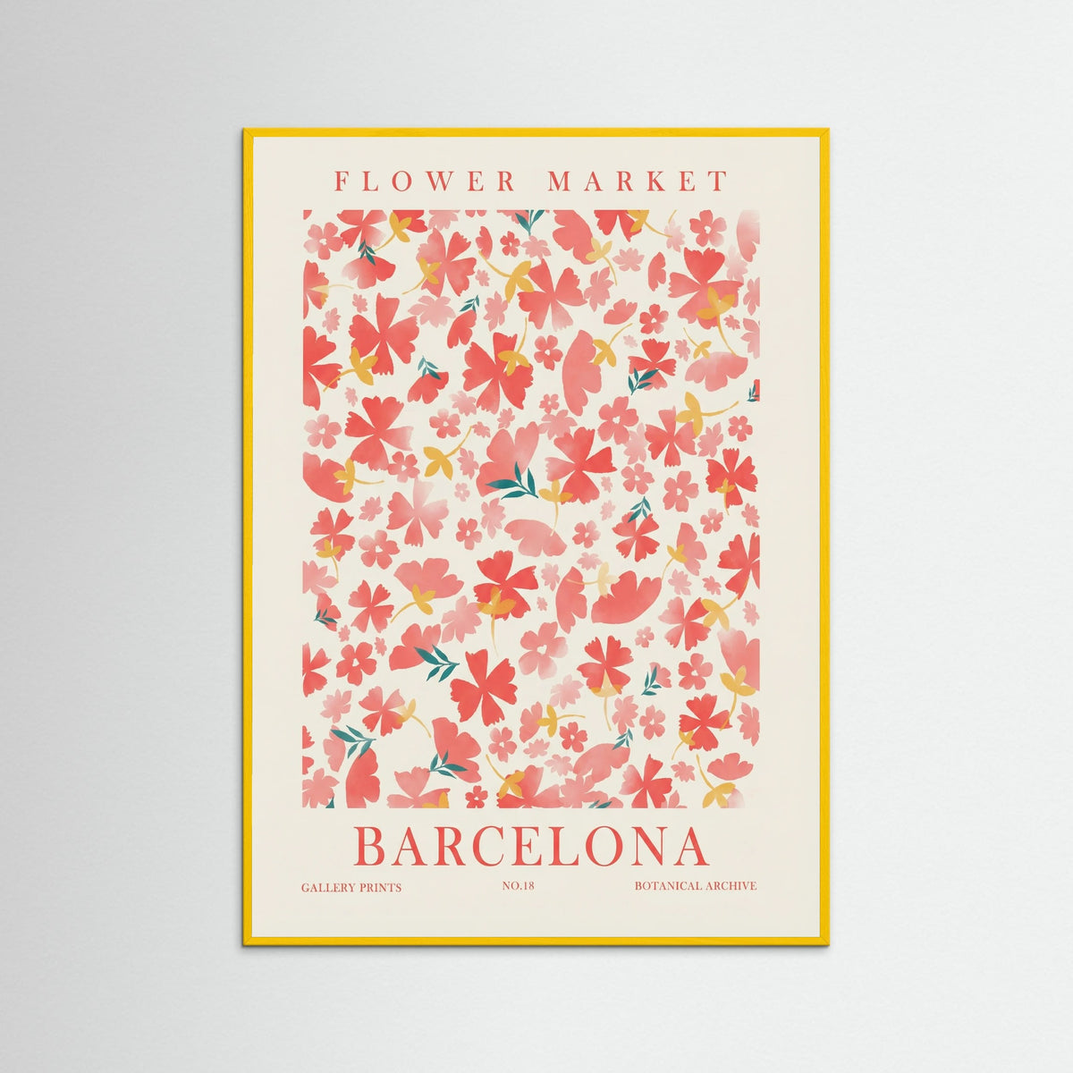 Yellow Wood Market Blossom Barcelona