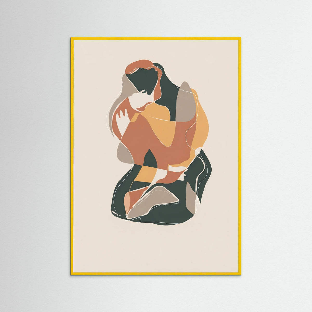 Yellow Wood Maternal Embrace