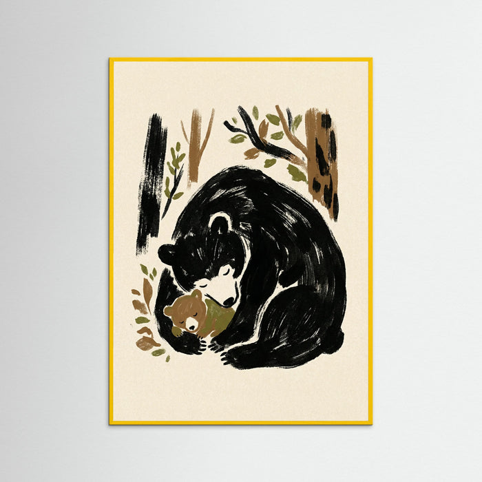 Yellow Wood Maternal Embrace