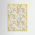 Yellow Wood Meadow Bloom Motif