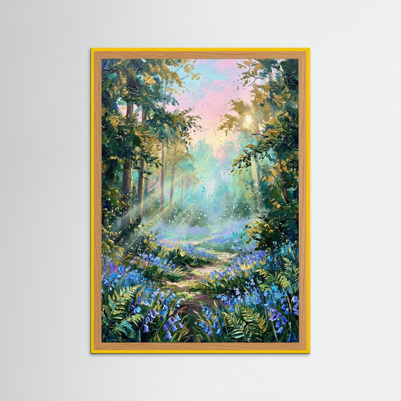 Yellow Wood Meadow Dawn Bloom