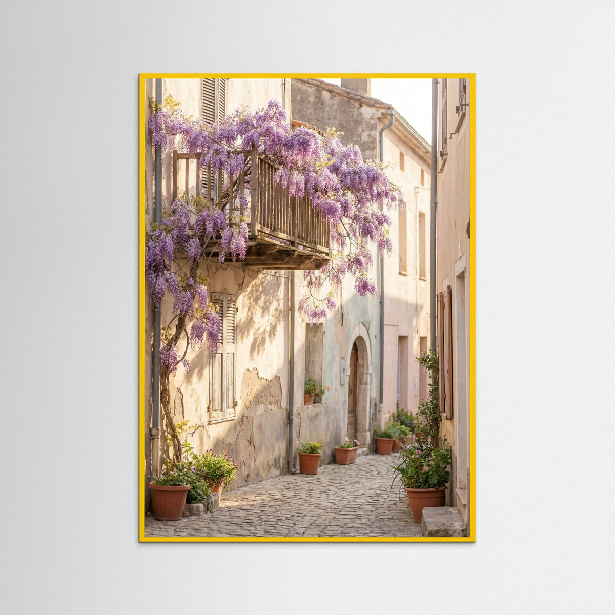 Yellow Wood Mediterranean Bloom