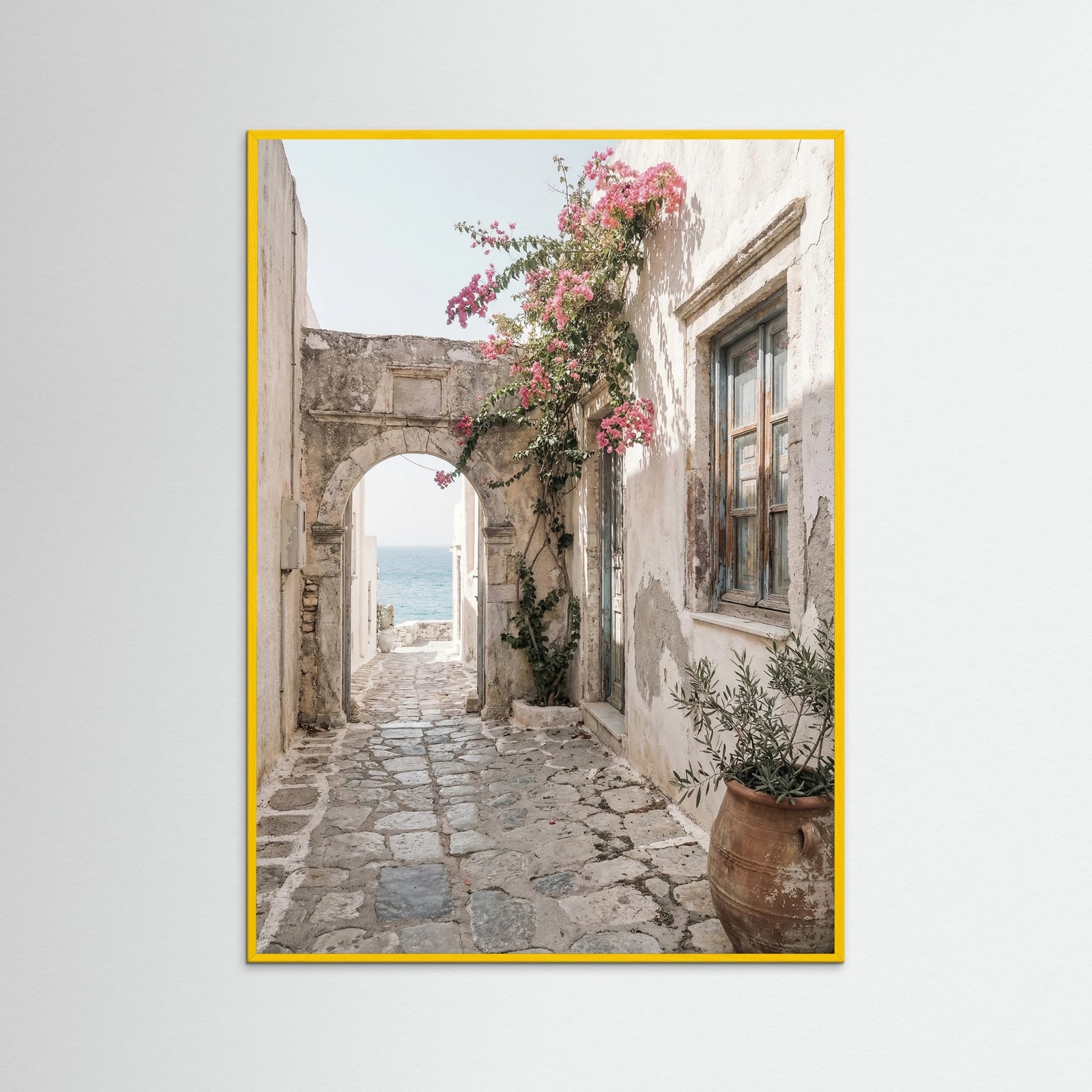 Yellow Wood Mediterranean Courtyard