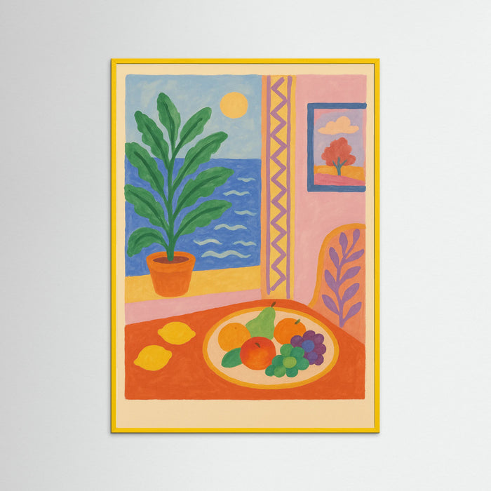 Yellow Wood Mediterranean Dreamscape