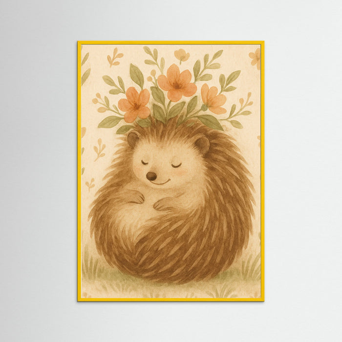 Yellow Wood Mellow Hedgehog