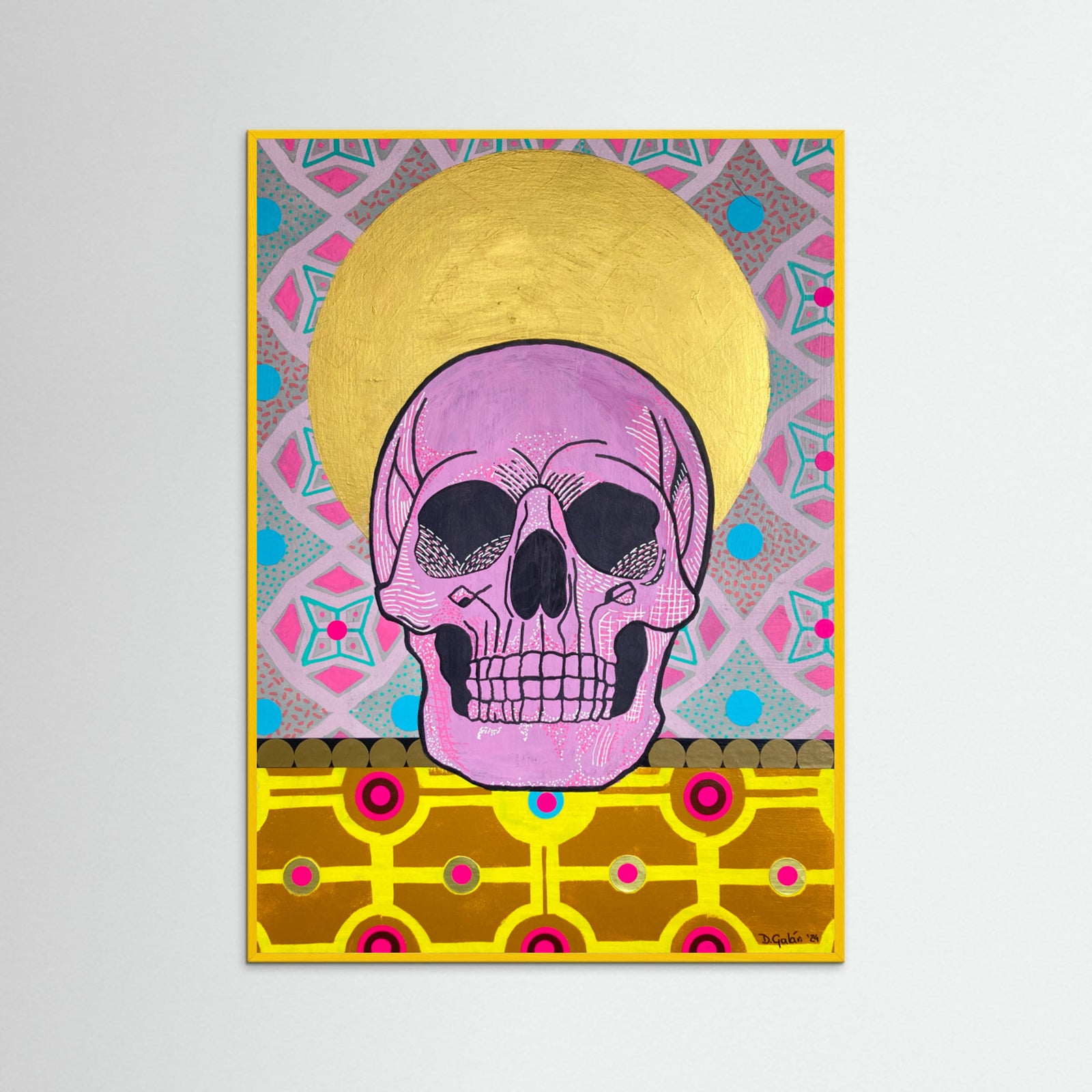 Yellow Wood Memento Mori 2.0 Poster
