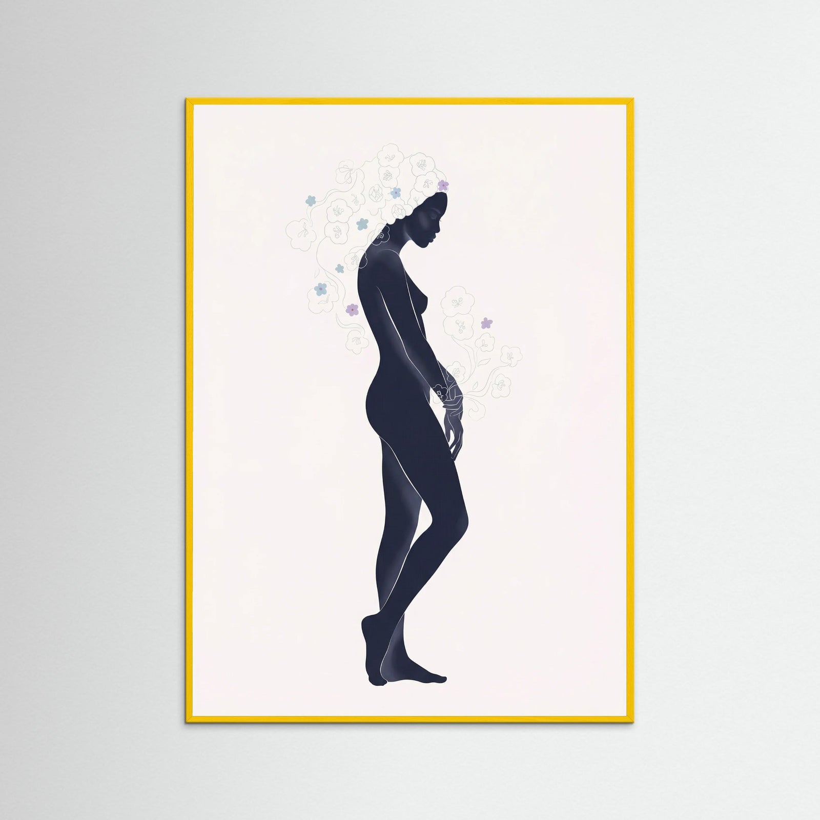 Yellow Wood Midnight Bloom