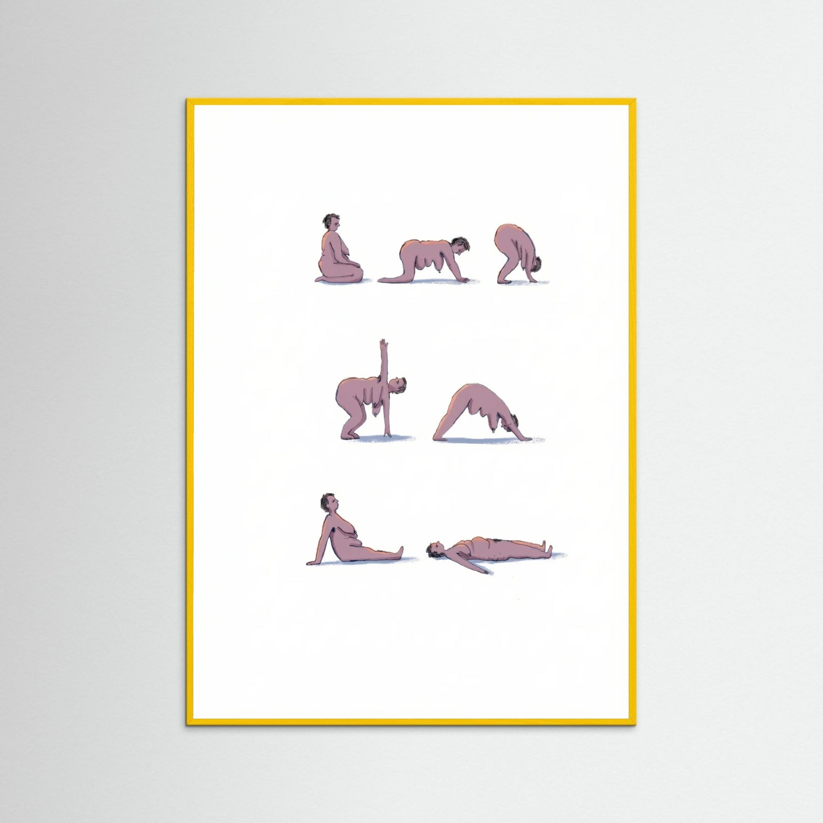 Yellow Wood Mindful Movement Poses