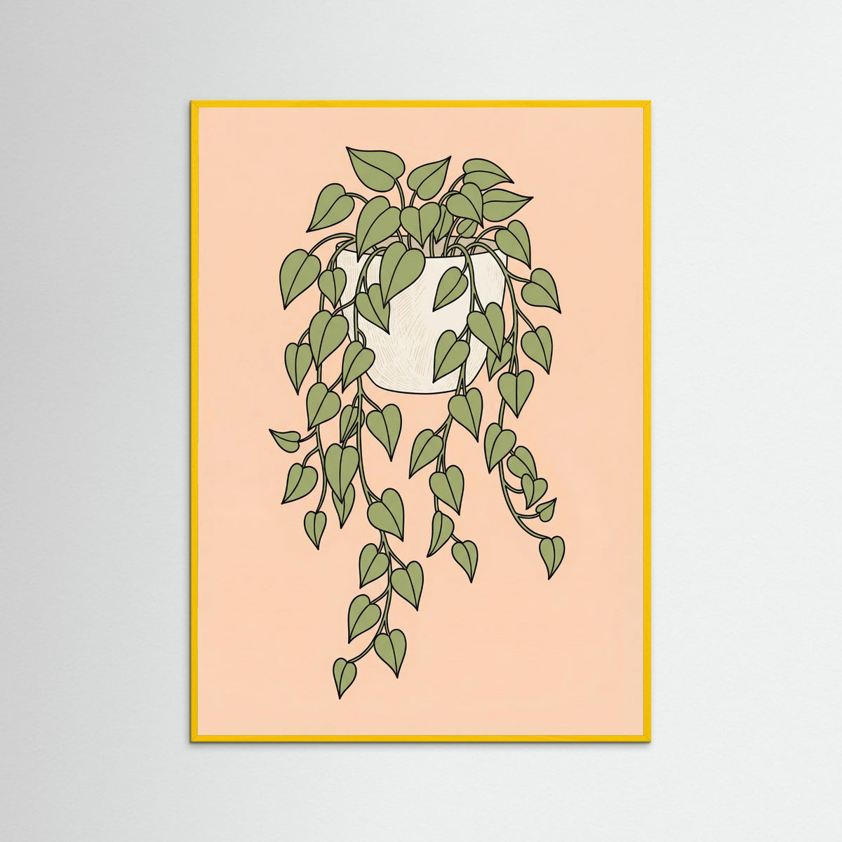 Yellow Wood Minimalist Botanica