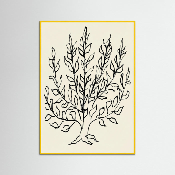 Yellow Wood Minimalist Bush