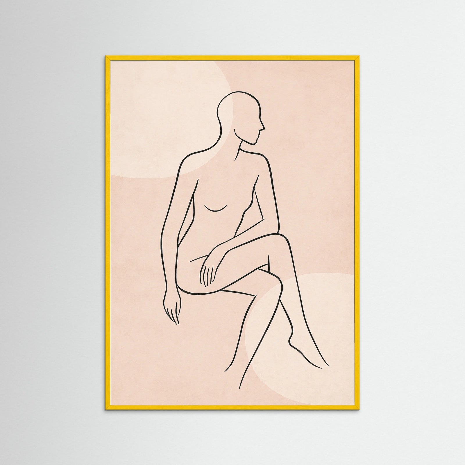 Yellow Wood Minimalist Muse