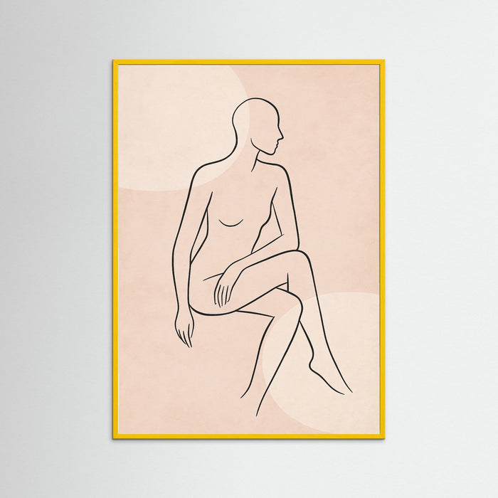 Yellow Wood Minimalist Muse
