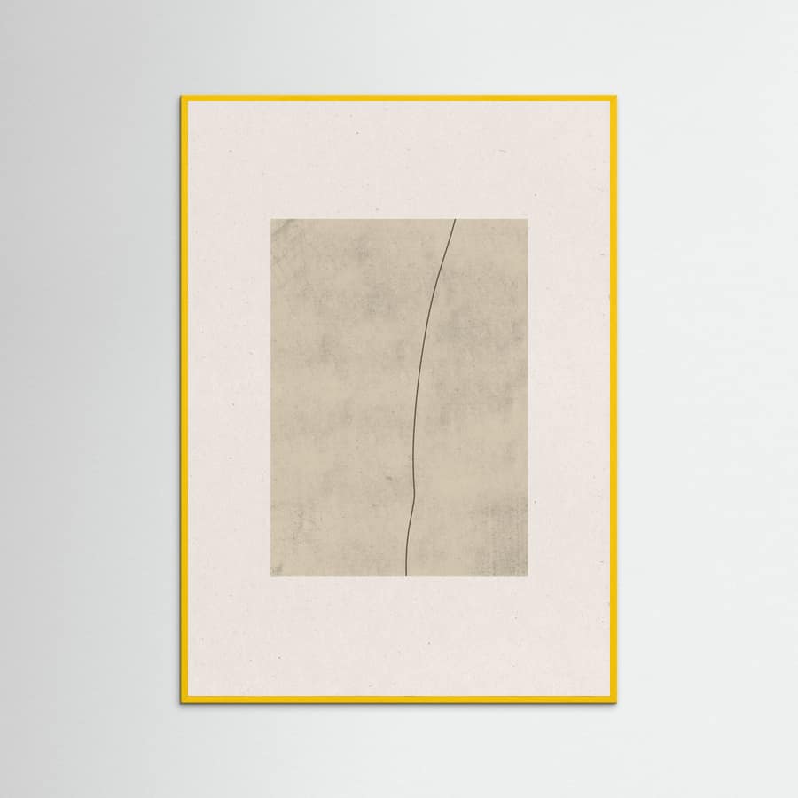 Minimalist Texture Paper No.1 Poster – poster and art print