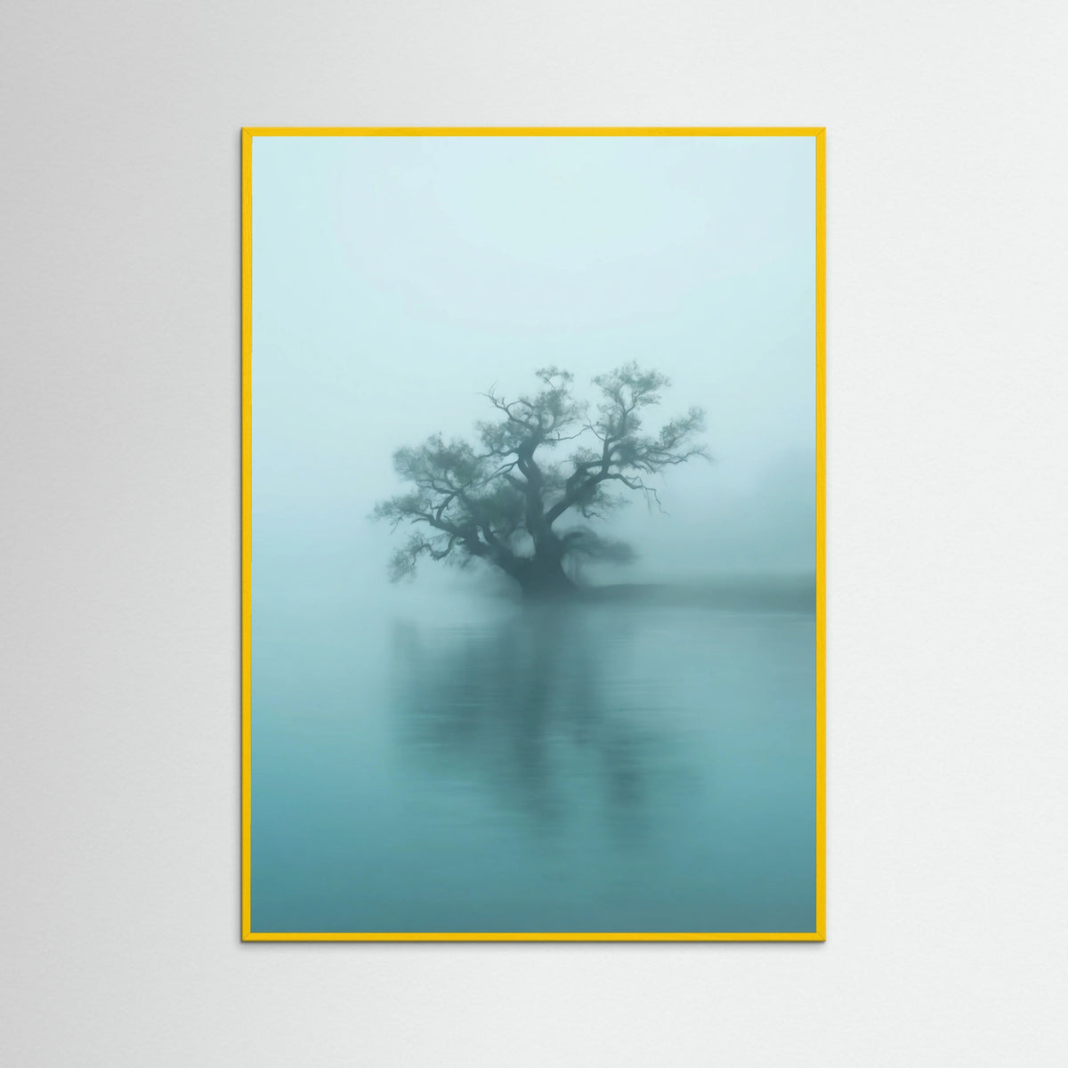 Yellow Wood Misty Horizon