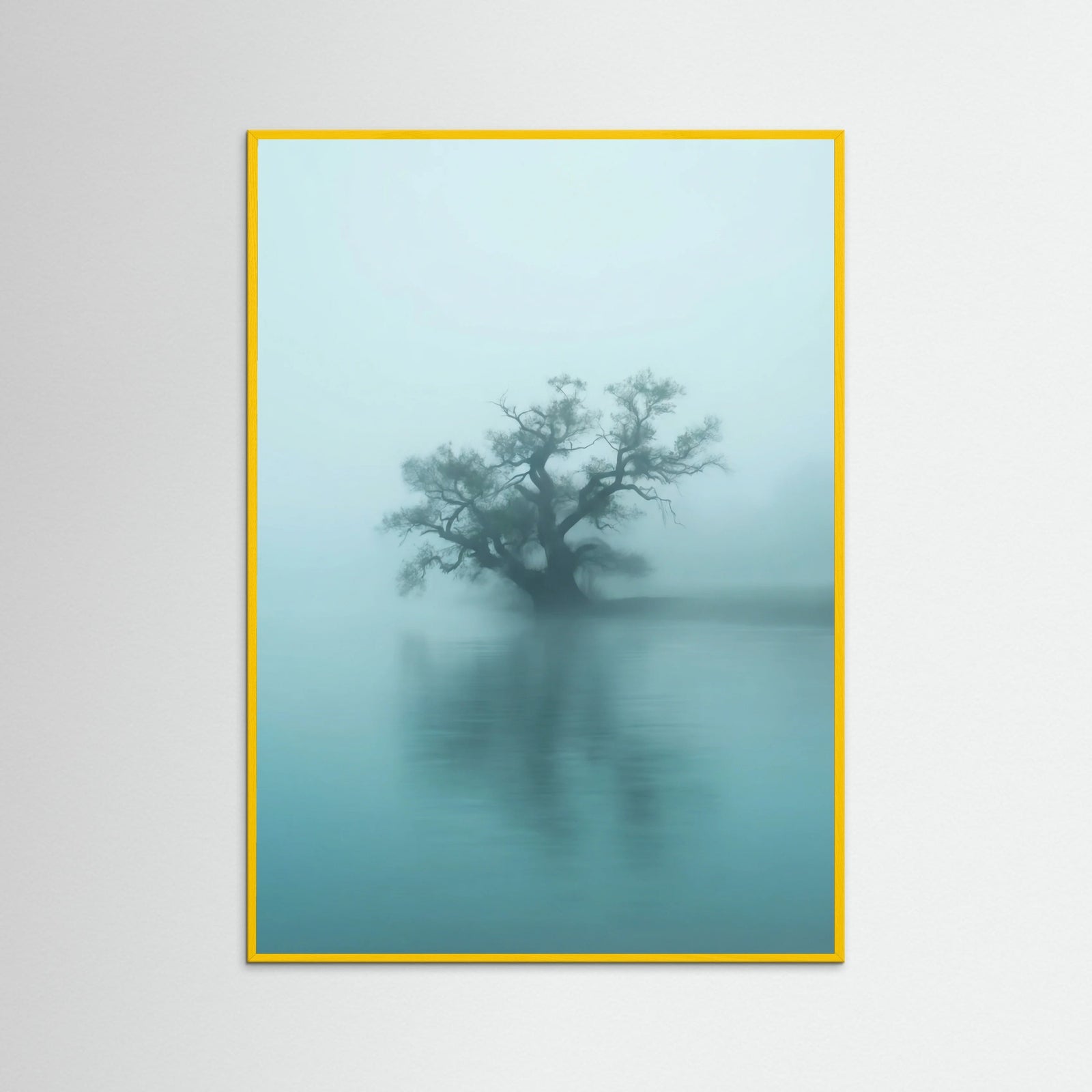 Yellow Wood Misty Horizon