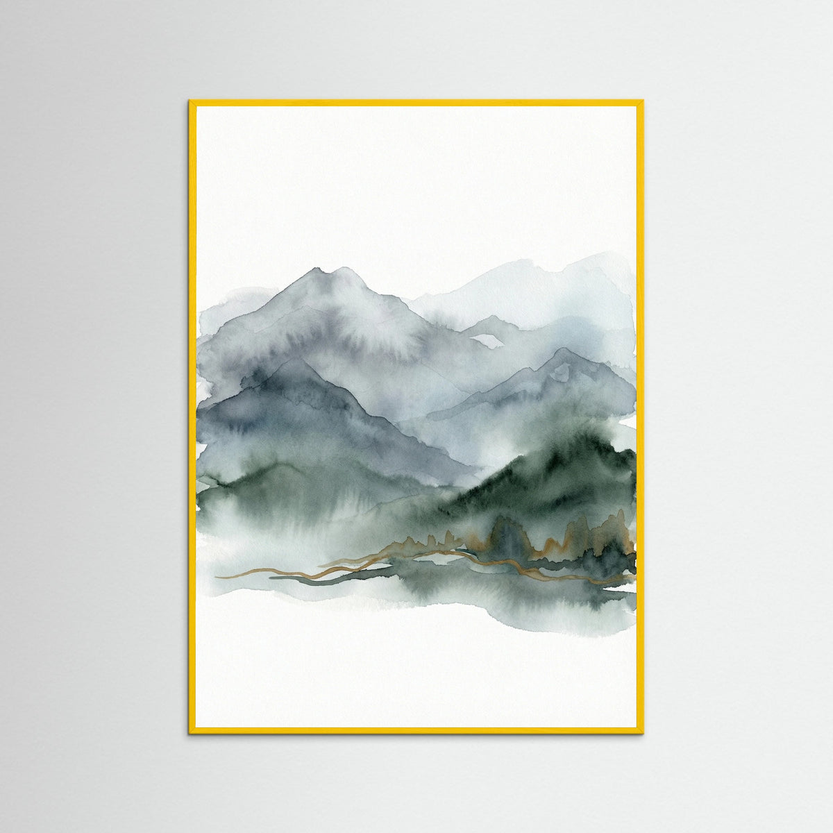 Yellow Wood Misty Pine