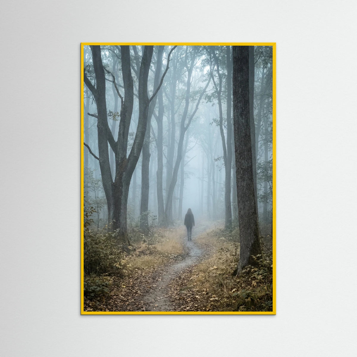 Yellow Wood Misty Reeds