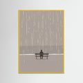 Yellow Wood Moments In Rain