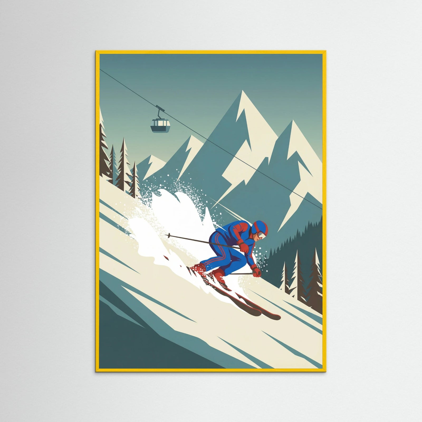 Yellow Wood Monaco Grand Prix