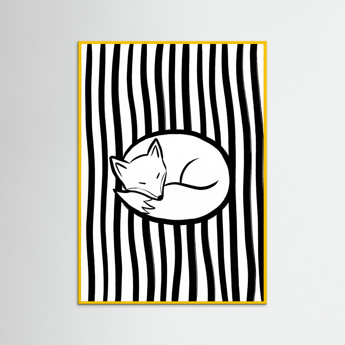 Yellow Wood Monochrome Catnap