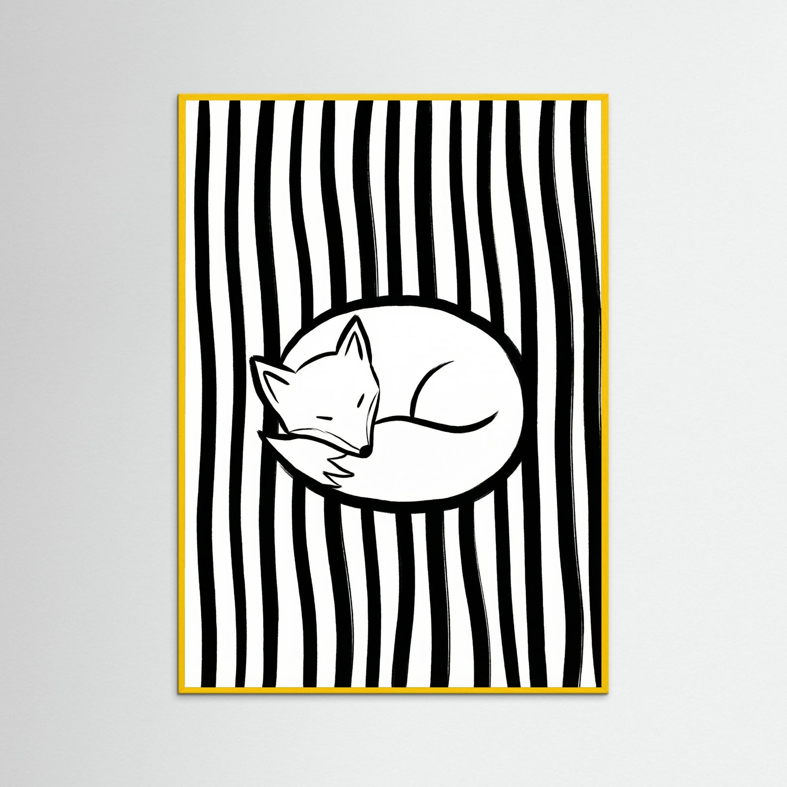 Yellow Wood Monochrome Catnap