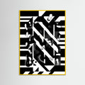 Yellow Wood Monochrome Dynamics