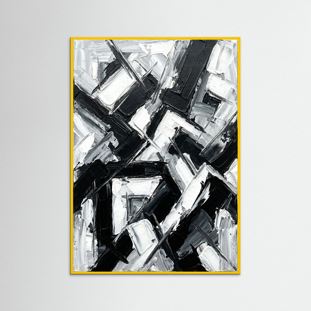 Yellow Wood Monochrome Flow