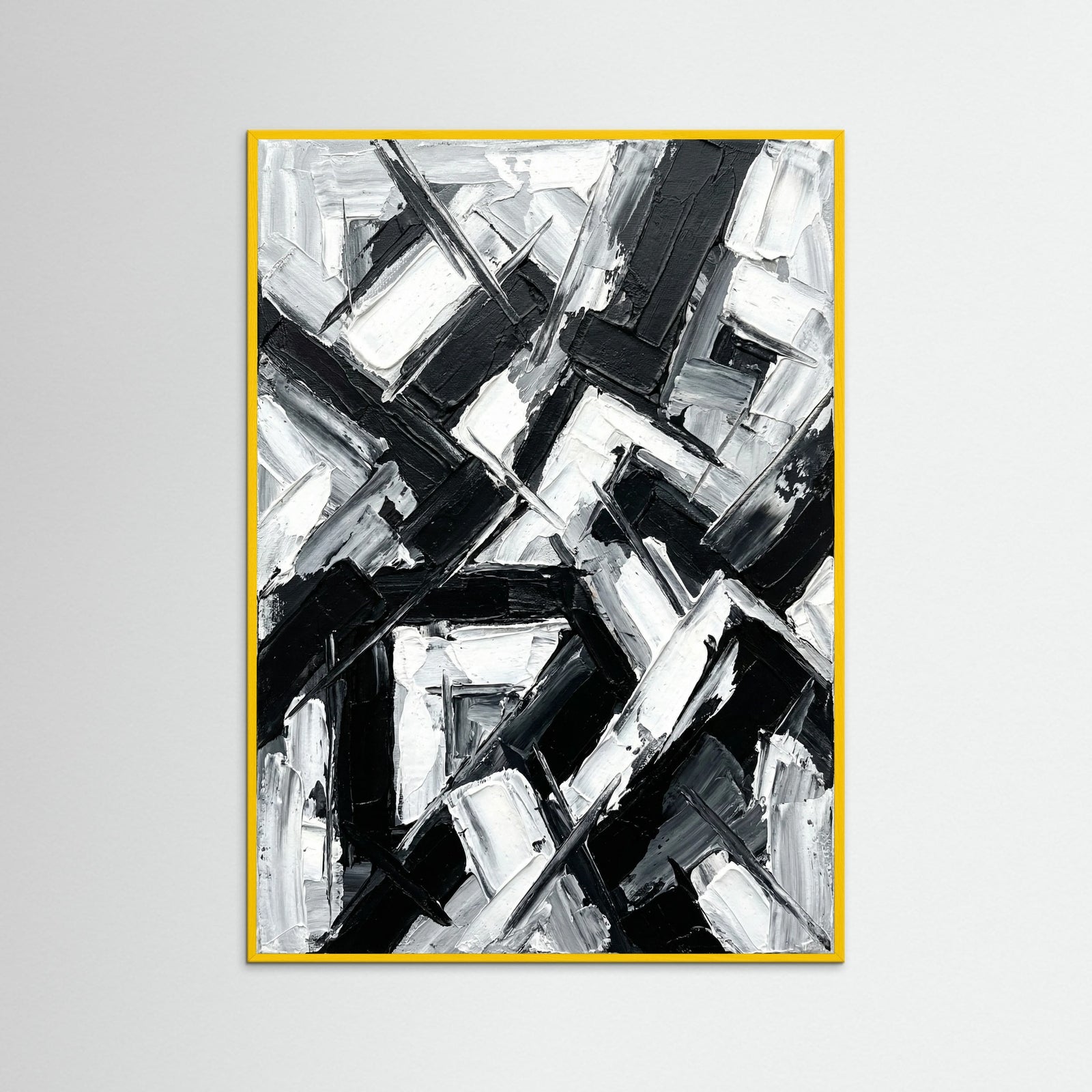 Yellow Wood Monochrome Flow