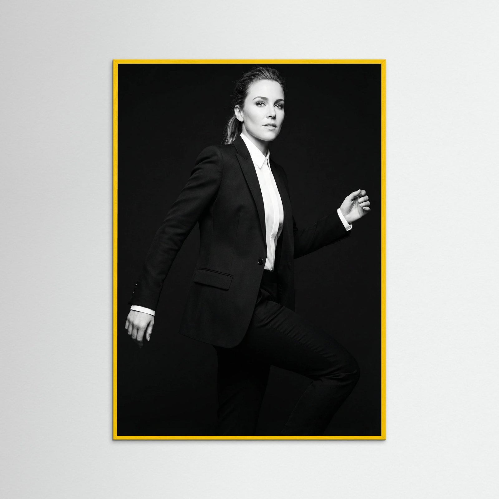 Yellow Wood Monochrome Icon