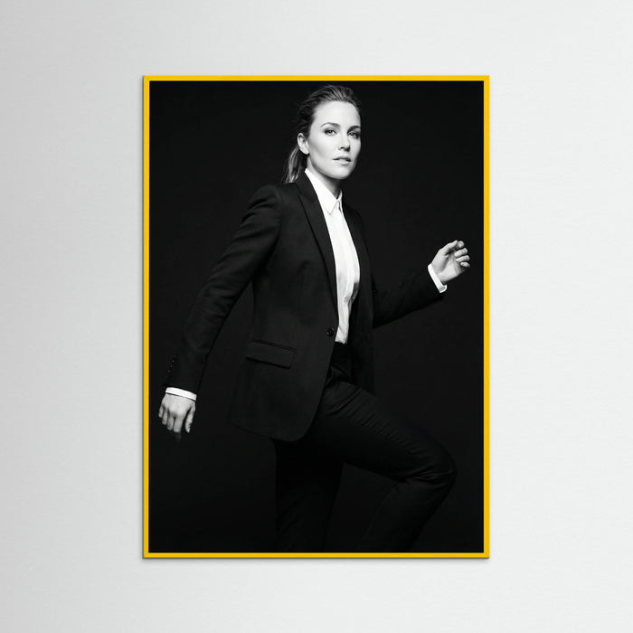 Yellow Wood Monochrome Icon