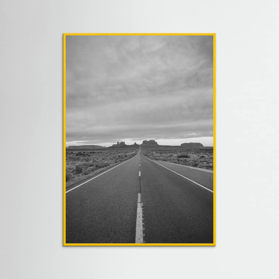 Affiche Monochrome Monument Valley II – affiche et impression d’art