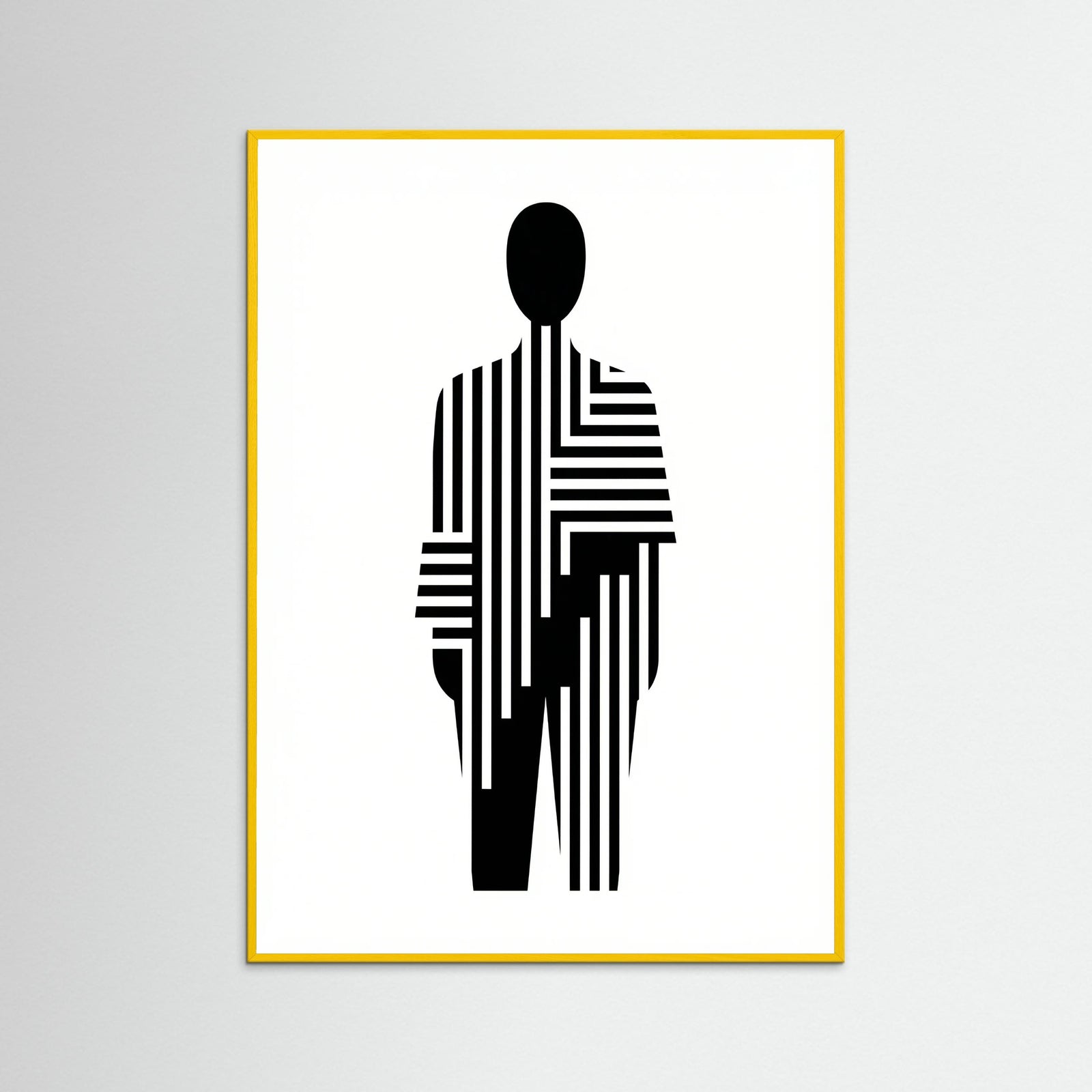 Yellow Wood Monochrome Muse