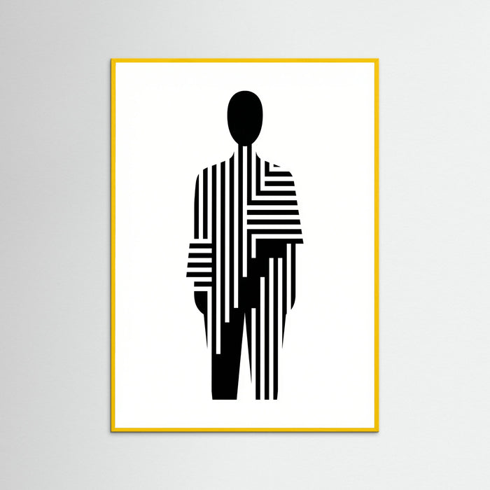Yellow Wood Monochrome Muse