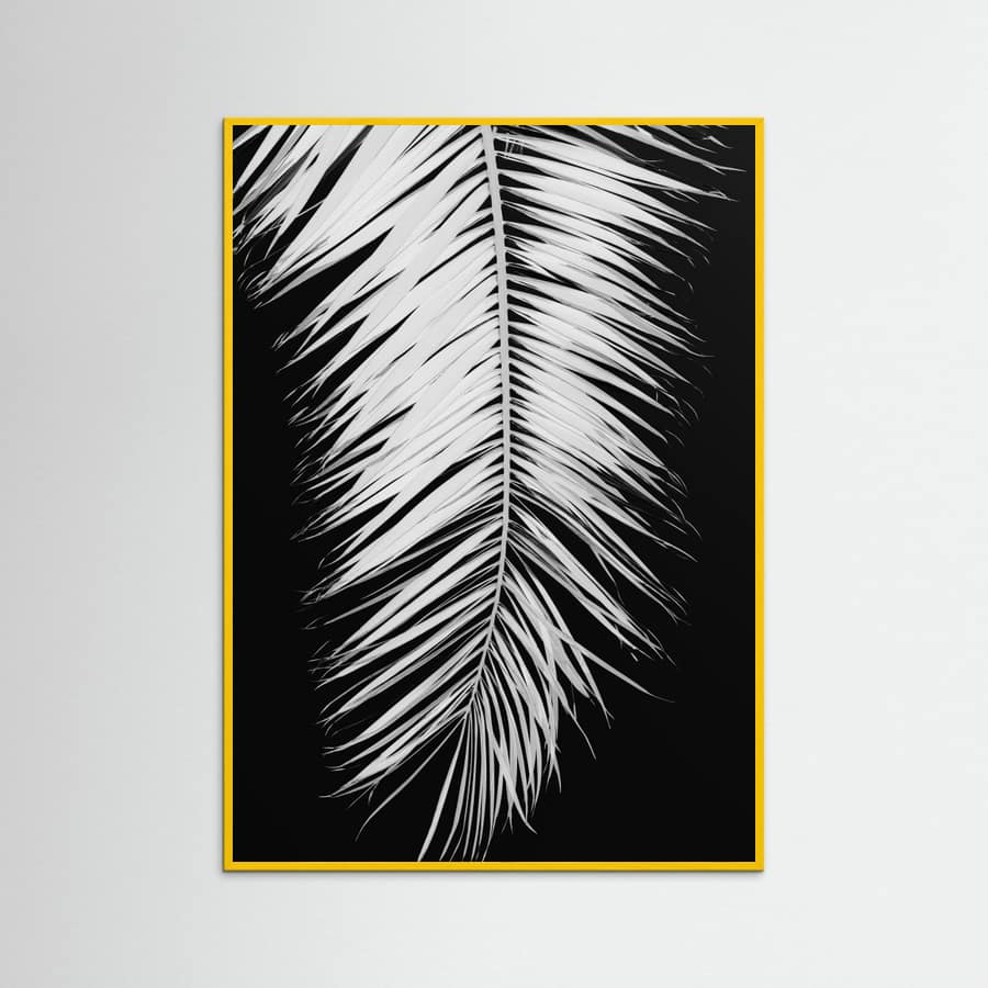 Poster Monochrome Palm Elegance – poster e stampa artistica
