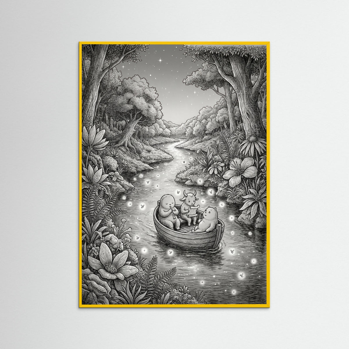 Yellow Wood Moomin Forest