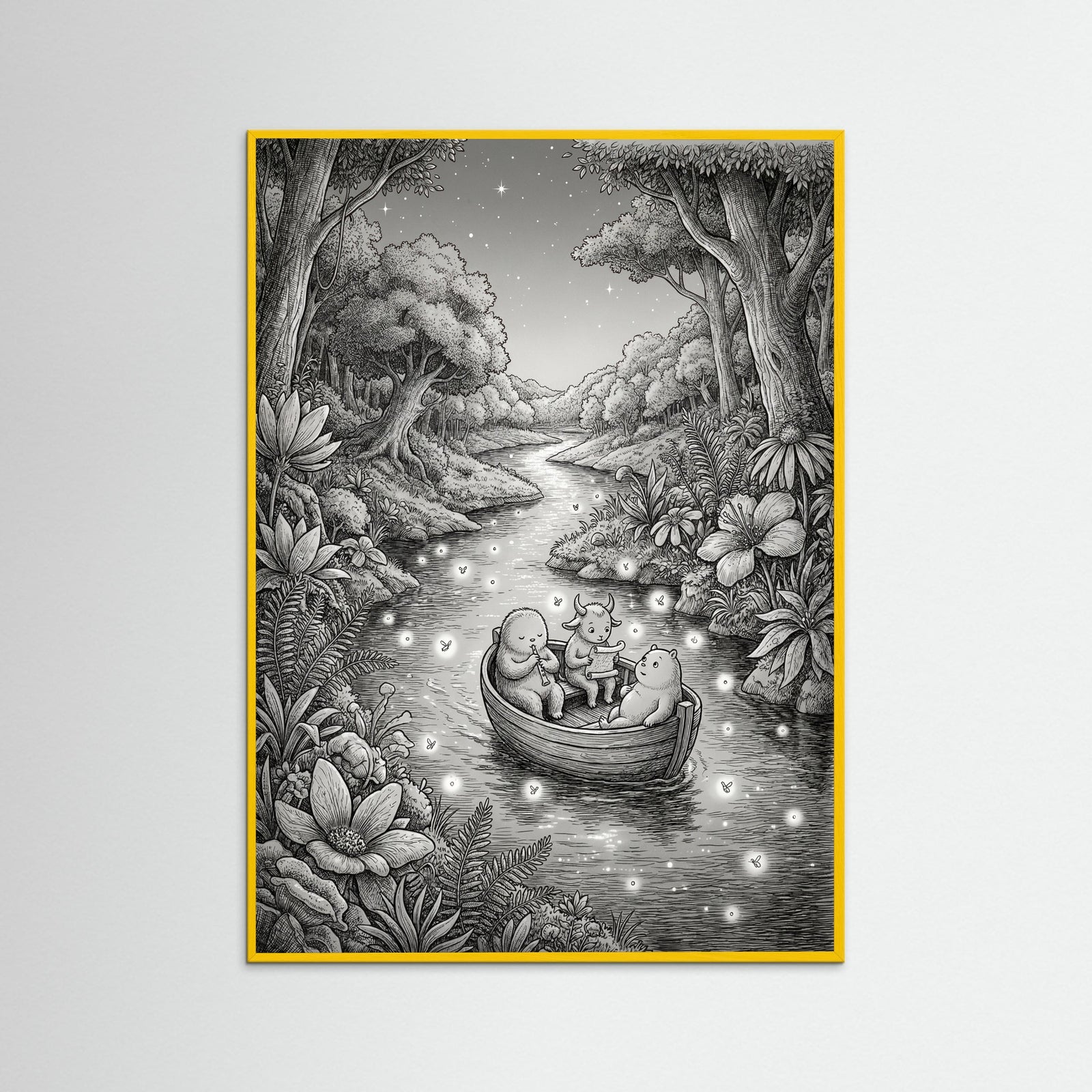 Yellow Wood Moomin Forest