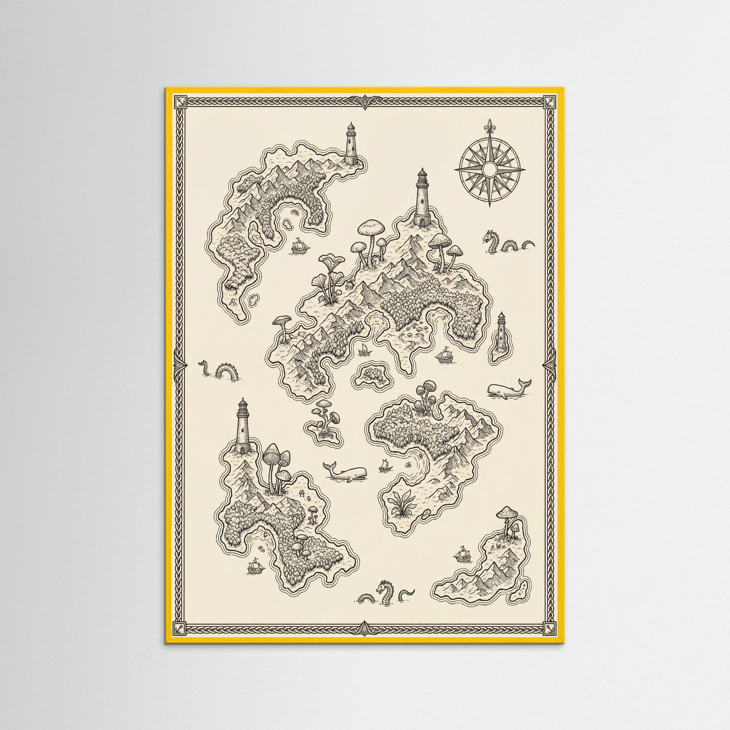Yellow Wood Moomin Valley Map
