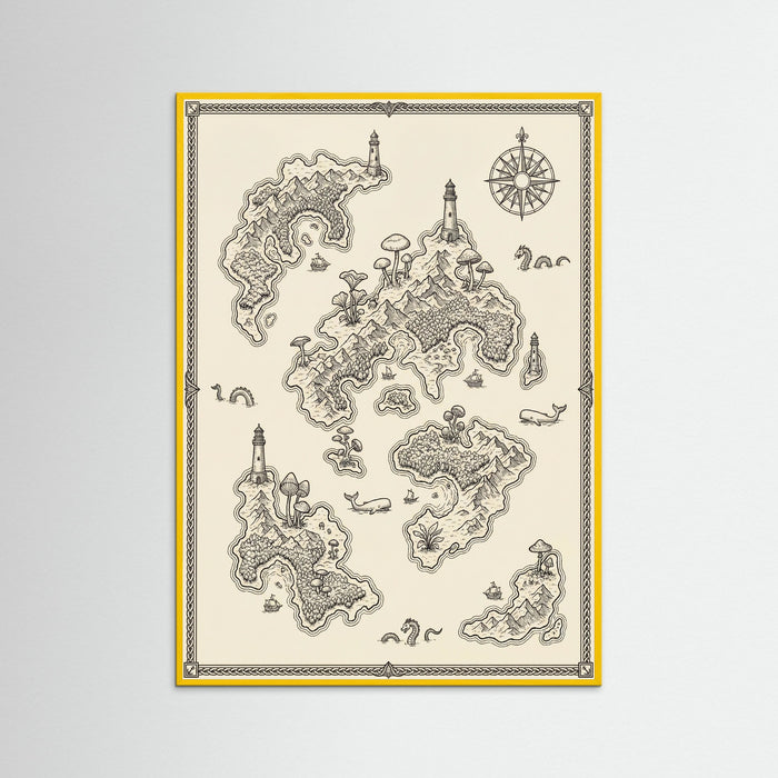 Yellow Wood Moomin Valley Map