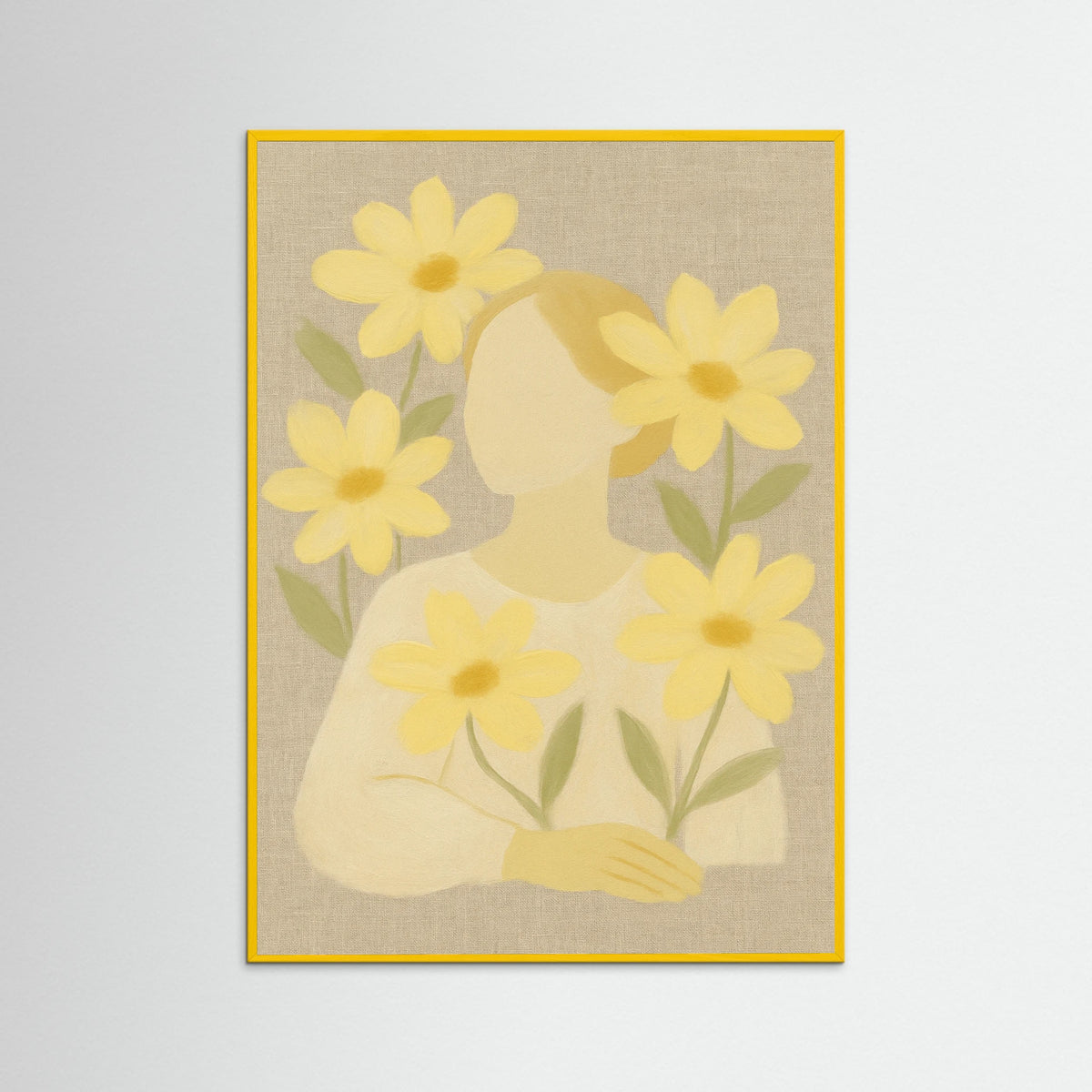 Yellow Wood Morning Petals