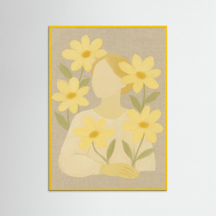 Yellow Wood Morning Petals