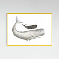 Poster Mother and Baby Sperm Whale – poster e stampa artistica
