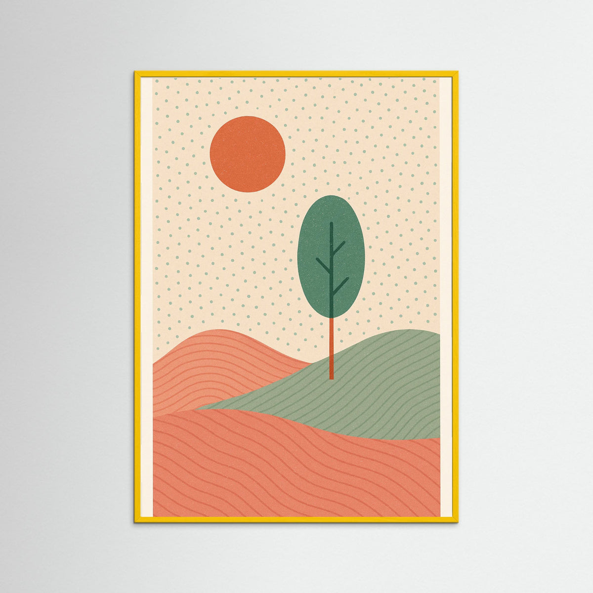 Yellow Wood Motherhood Peace