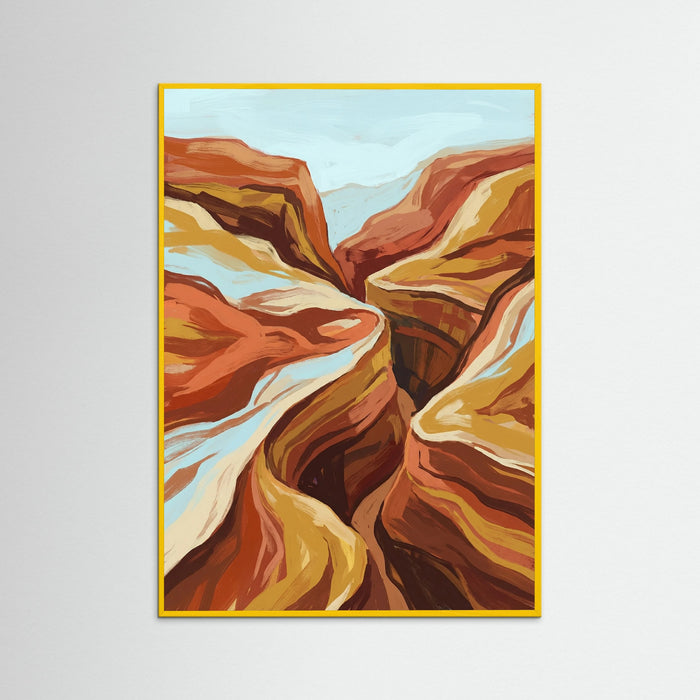 Yellow Wood Mountain Hues